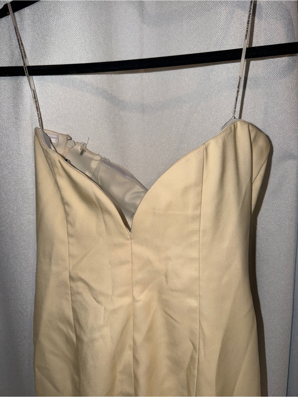 Katie May Ursula Yellow Strapless Floral Gown - Picture 13 of 15